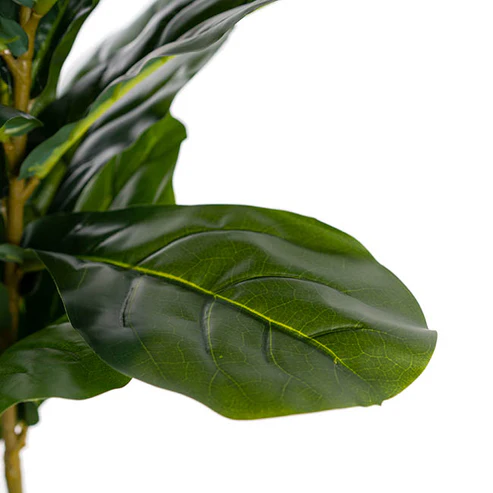 Fiddle Tree Faux Real Touch Potted Green (65cmH)