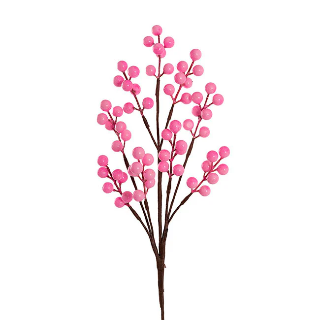 Berry Spray Candy Pink (43cmH)