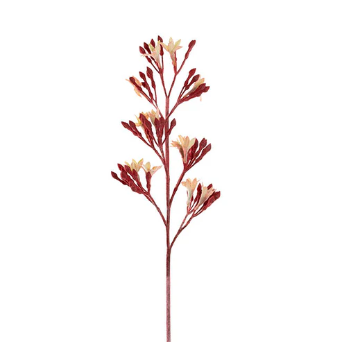 Native Artificial Kangaroo Paw Spray Dark Red (83cmH)  NEW