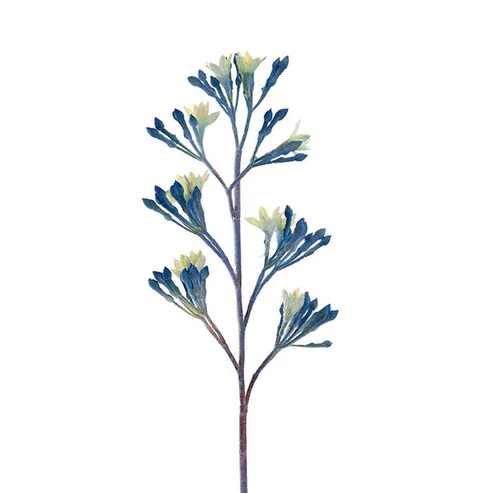 Native Artificial Kangaroo Paw Spray Blue Green (83cmH)
