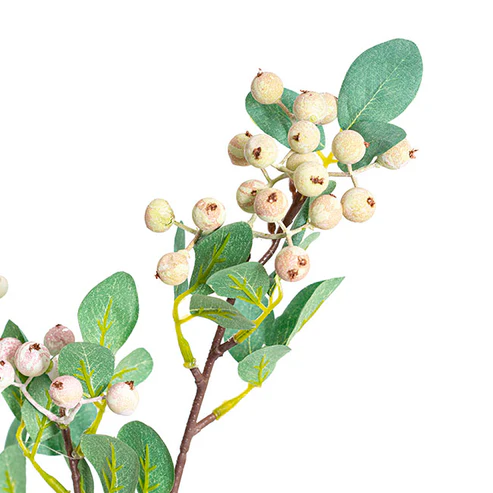 Eucalyptus White Gumnut Spray Green (62cmH)