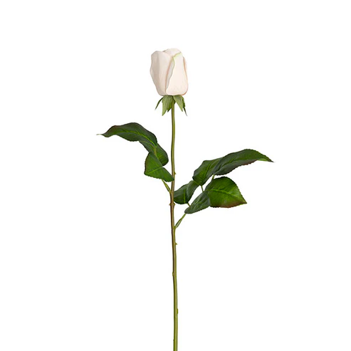 Bella Rose Real Touch Bud Soft Peach (60cmH)