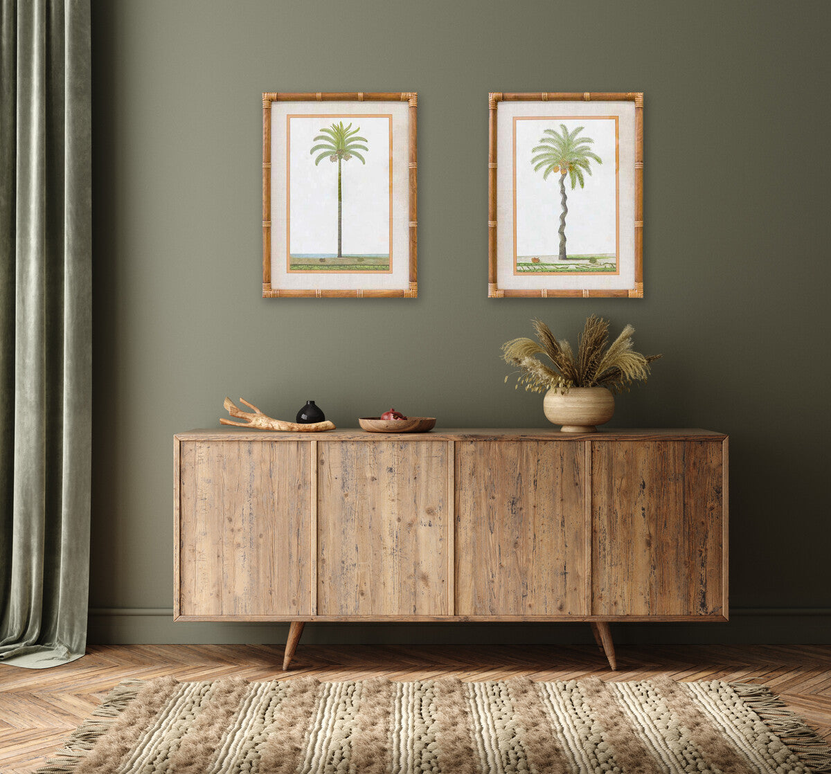 Framed Print Asstd Palms