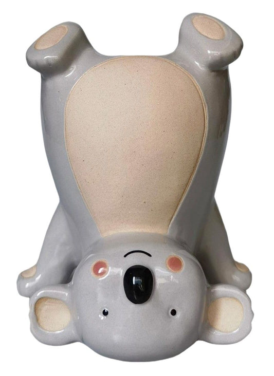 Koala Handstand Ornament Grey 10cm
