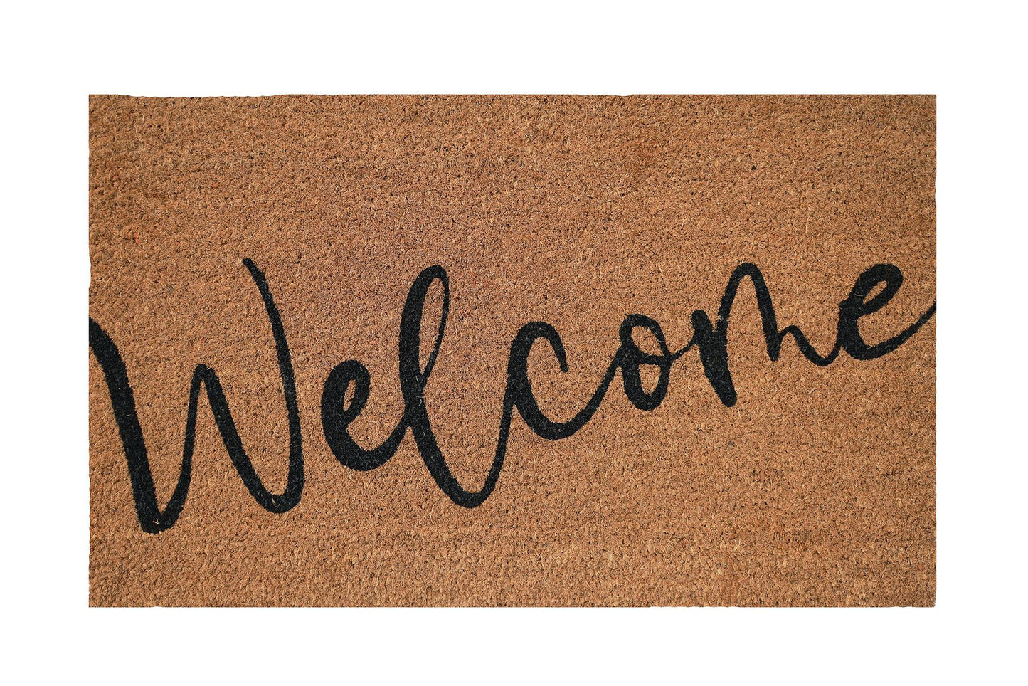 Welcome Doormat Black 45x75cm