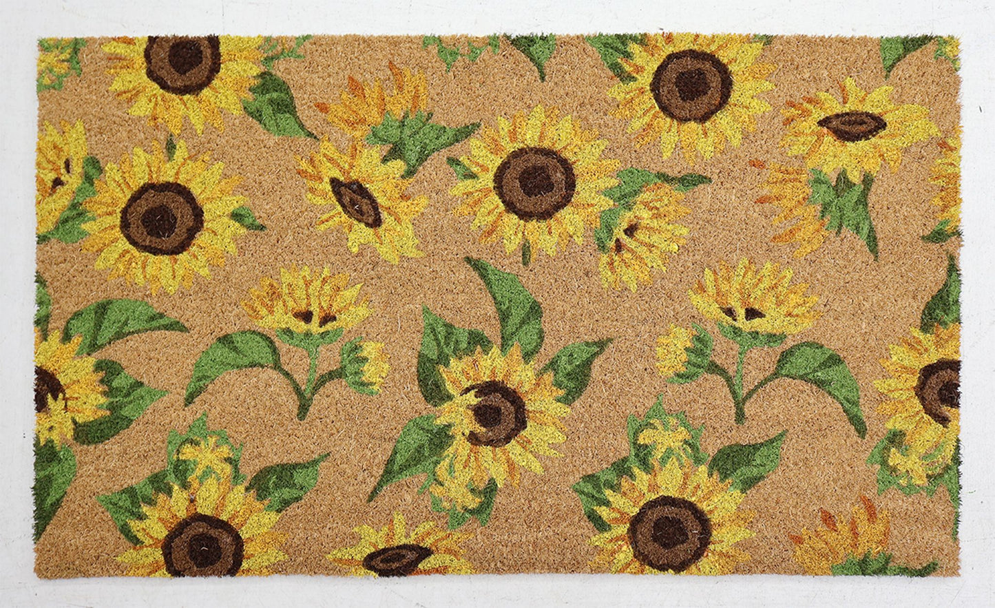 Sunflowers Doormat Yellow 45x75cm