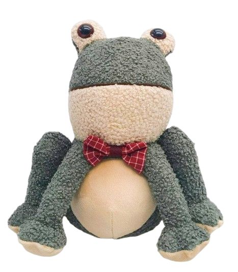 Frog Doorstopper Green 28cm