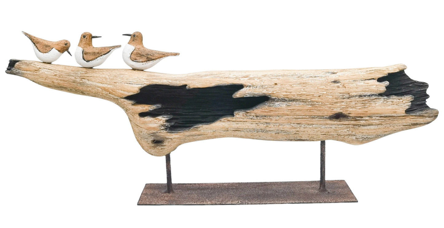 Drift Triple Seabirds Table Ornament Nat