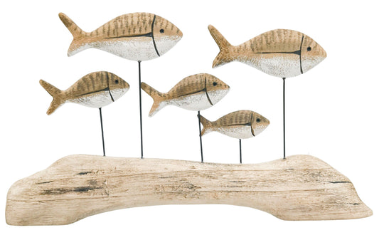 Drift School of Fish Table Ornament Natu