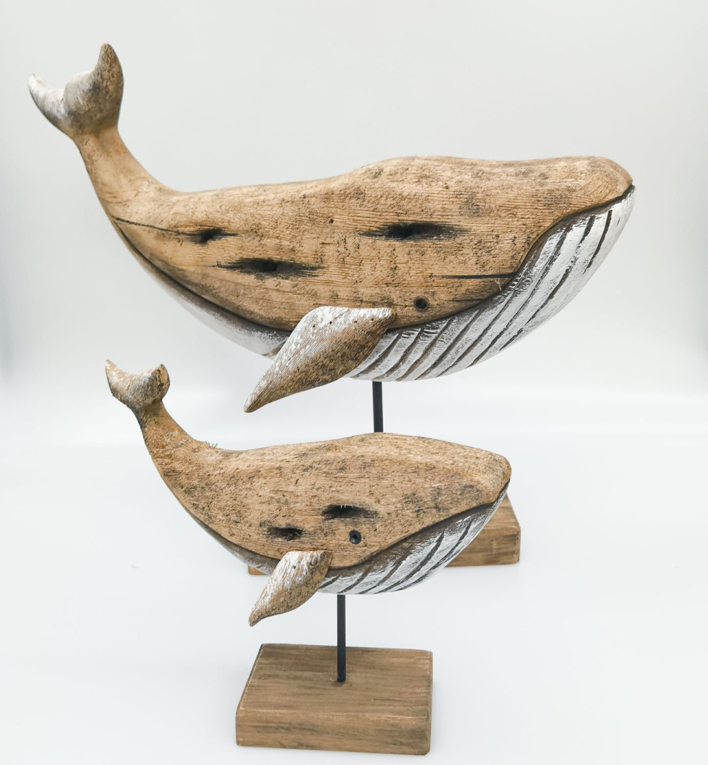 Drift Whale Table Ornament Natural 25cm